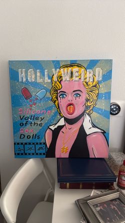 Hollyweird Marilyn Monroe Painting
