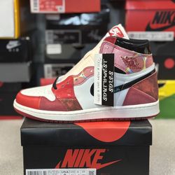 Jordan 1 Spider-Man Size 8 Men’s Preowned 