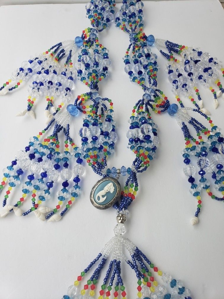 Collar De Mazo Para Potiche Orisha OLOKUN