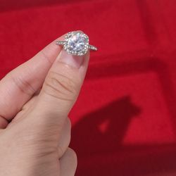 Zirconia Diamond Ring Size 7
