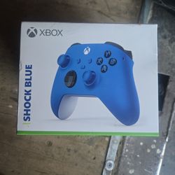 XBox Shock Blue Controller