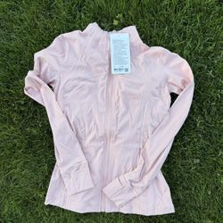 Lulu Lemon Pink Define Jacket 