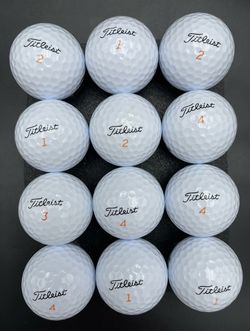 12 Count Titleist Velocity Golf Balls 5A AAAAA Near Mint Condition PreOwned