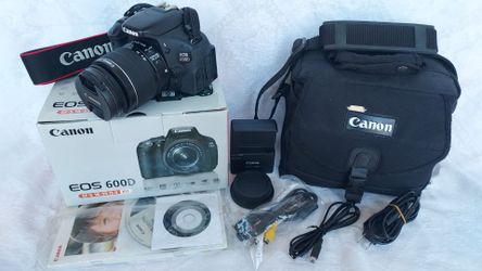 Canon EOS 600D DSLR Camera Kit with 18-55mm Lens