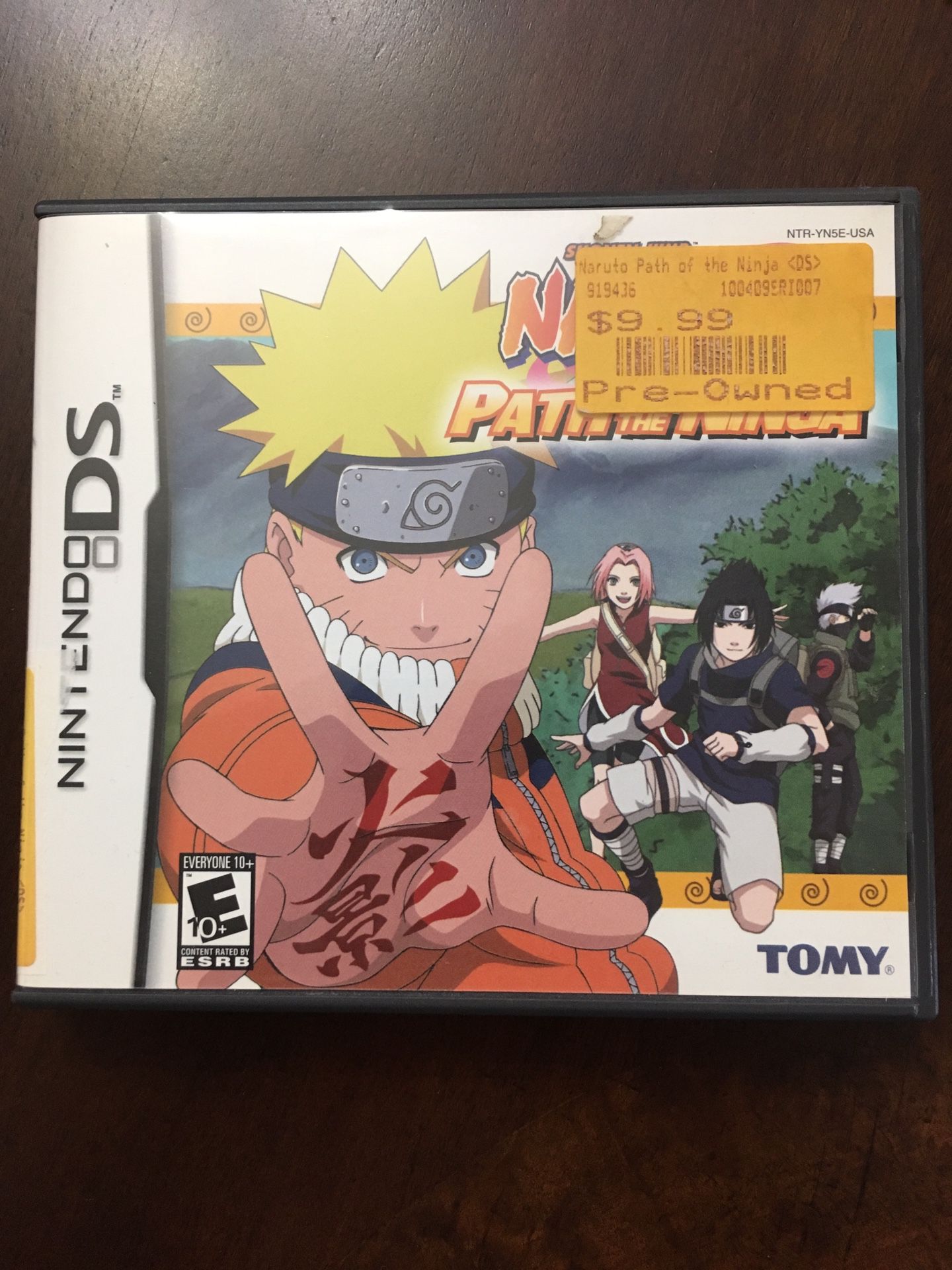 Naruto: Path of the Ninja Nintendo DS Game