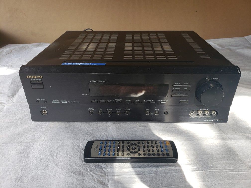 Onkyo Receiver with speakers