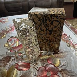 *   Vintage Floral Spoon and Fork Holder