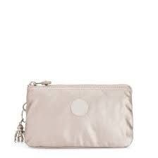 kipling Creativity Large Metallic Pouch