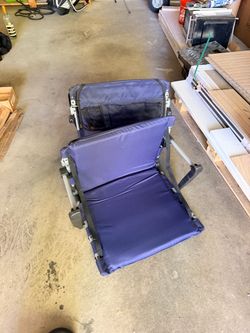 Folding Stadium Seat with Back Support