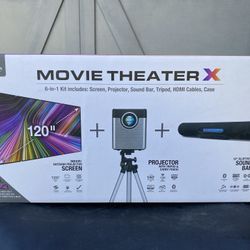 Portable Movie Theater Setup