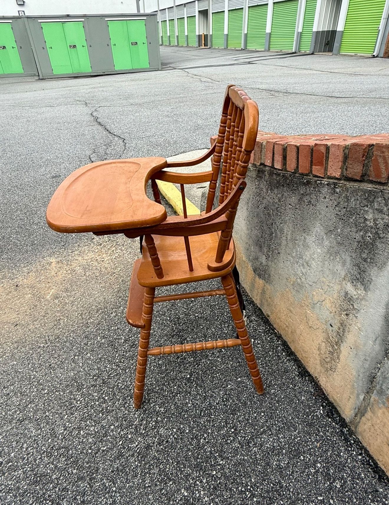 Vintage/Antique Wooden High Chair