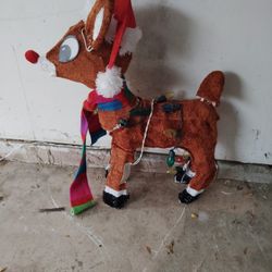 Outdoor Rudolph 