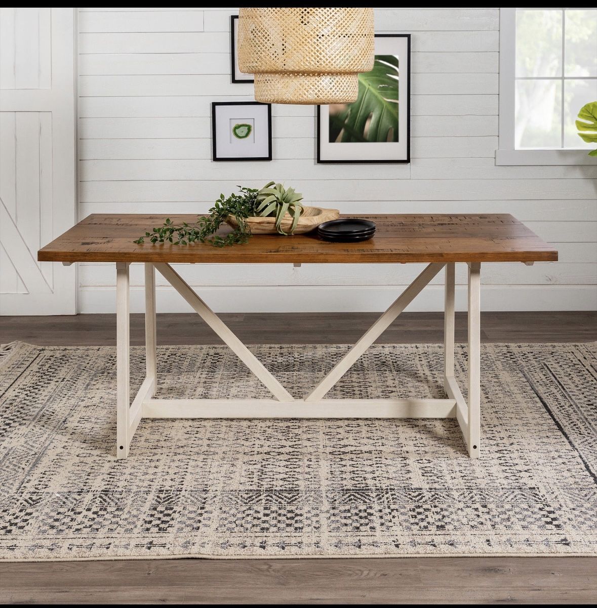 Solid Wood Dining Table 