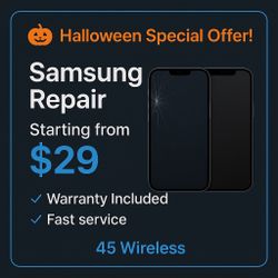 Samsung Repair - 30% Off