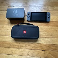Nintendo Switch With Carrying Case 
