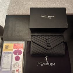 Black Ysl Purse 
