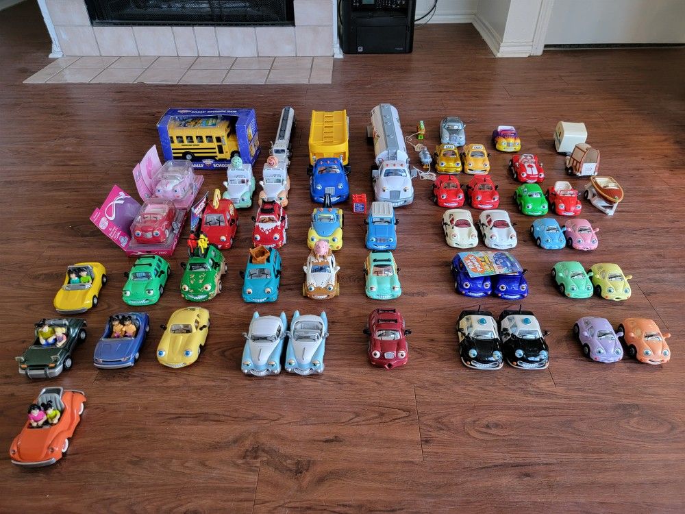 90's Chevron Toy Cars