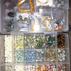 Lot # 6 High End Natural Stone Bead Lot