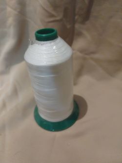 Large White Thread Spool
