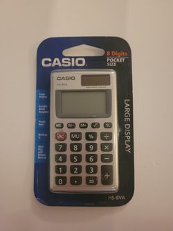Casio Calculator Pocket Sized 