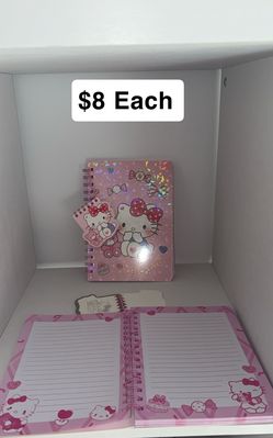 Hello Kitty Notebooks $8 Each