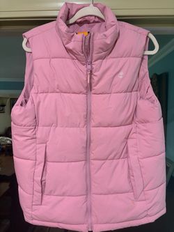 Timberland Pink Puffer Vest
