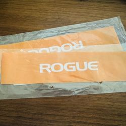 Two Rogue Loop Bands available side 9”  Extra Light - Orange