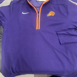 Nike Medium 1/4 zip phx suns purple long sleeve