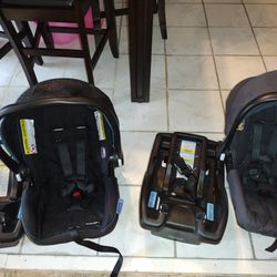 2 Graco Infant Car seats $60