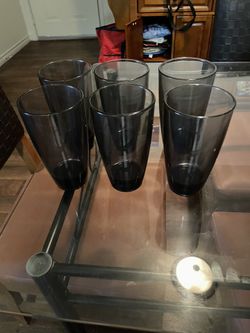 12 Oz Blue Glasses