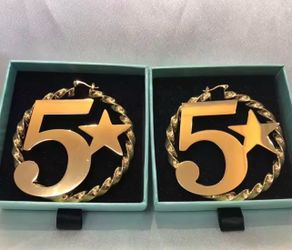 Gold Hoop Earrings