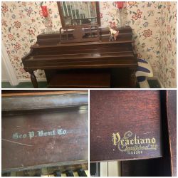 Antique Piano Geo. P. Bent Co. 