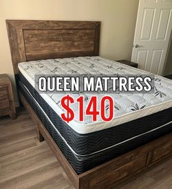 New queen mattress only $140