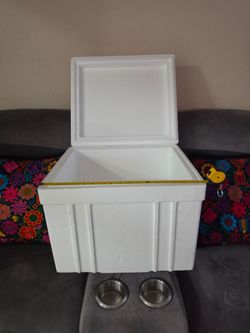 Styrofoam cooler