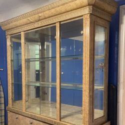 China Cabinet Wood/Glass