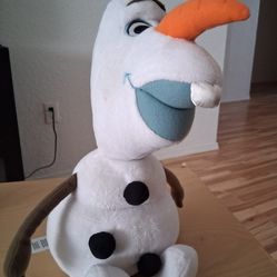 Pre Owned  DISNEY Disney Frozen Olaf M 15" Plush