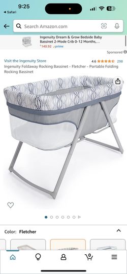 Ingenuity Folding And Rocking Bassinet
