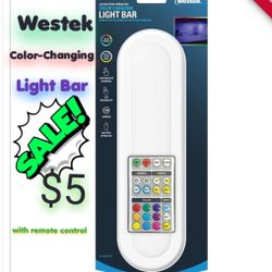 Westek
Color-Changing Adjustable White Light Bar