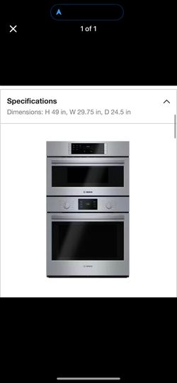 Bosch Combo Microwave And Oven 