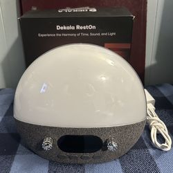 Dekala RestOn Sunrise Alarm clock And White Noise Machine