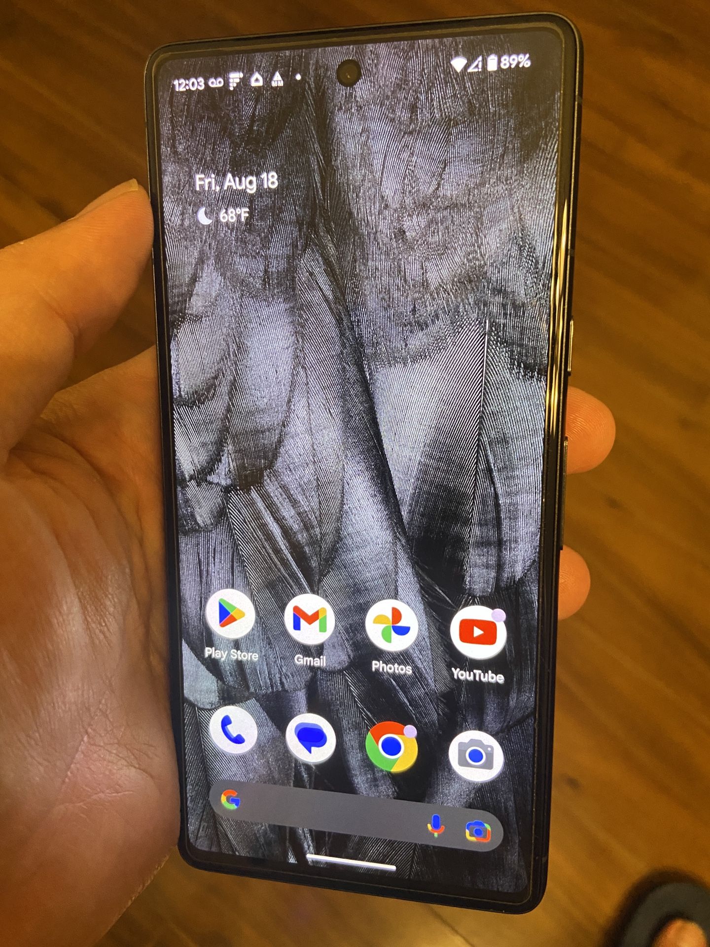 Google Pixel 7 128gb Black Mint Condition