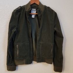 OLD NAVY COURDOY BOMBER JACKET SIZE M