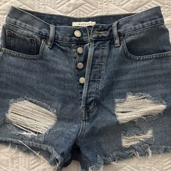 3 pair Jean shorts pac sun hollister