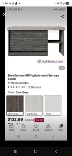 storage bench