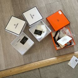 Cajas Solas De Chanel Y Hermes