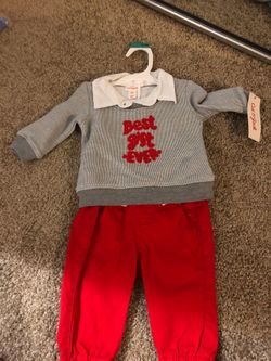 Baby Christmas Suit Size 0/3 Months
