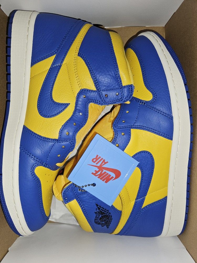 Air Jordan 1s LANEY RED TOES, HERITAGE