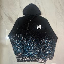 Amiri paint splatter Hoodie
