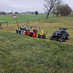 Garden Tractor And Snow Blowers 