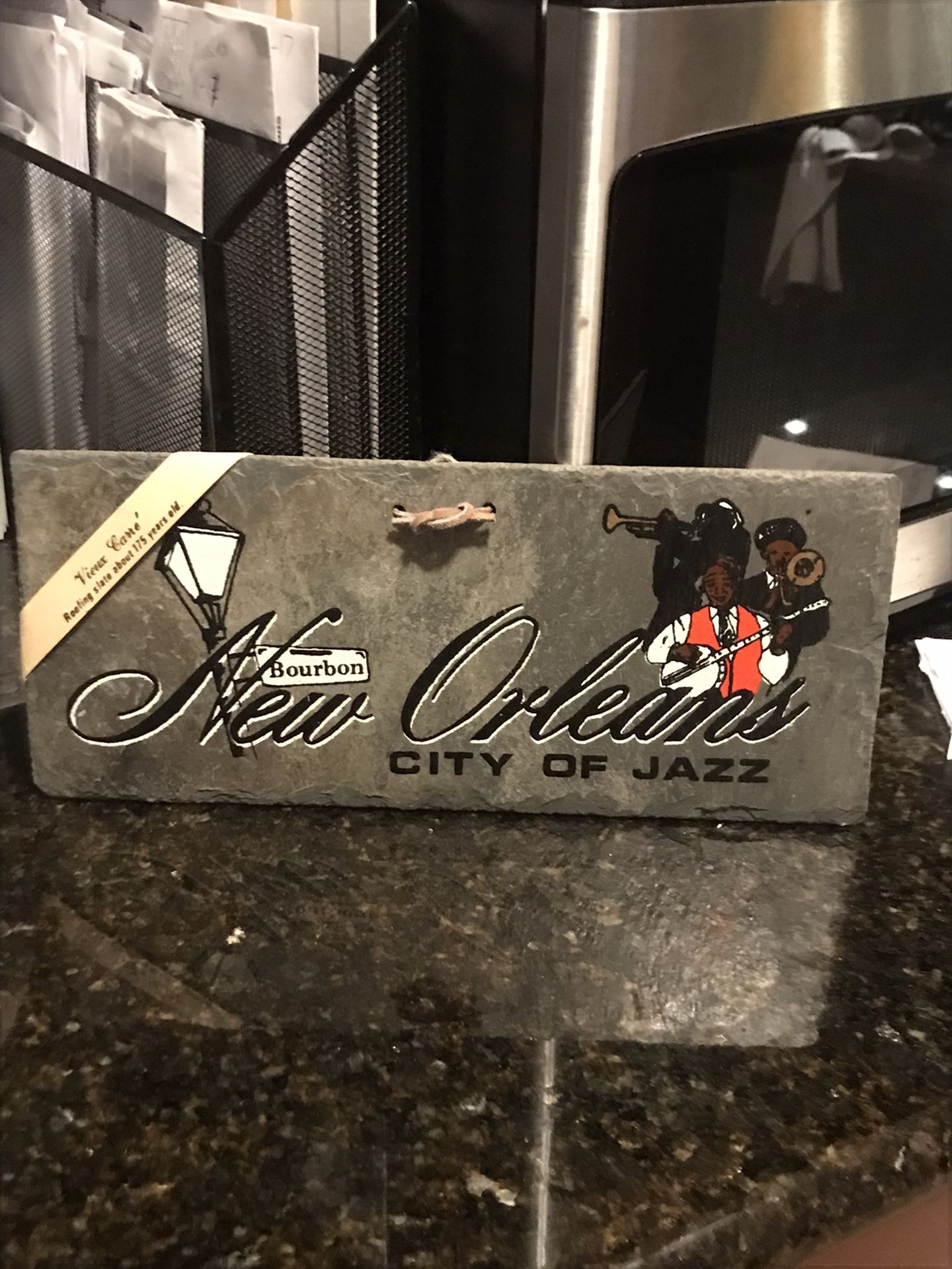 Vieux Carre Historic New Orleans Roofing License Plate